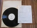 VINYL TEST PRESS FOR PRINCE' DEBUT LP; FOR YOU WITH BIO SHEET