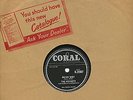 THE CRICKETS (BUDDY HOLLY) 78 RPM UK CORAL Q.72307 
