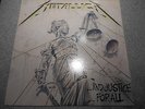 METALLICA AND JUSTICE FOR ALL  2 LP SET  ELEKTRA ORIGINAL INNER SLEEVE  218
