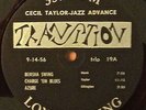 CECIL TAYLOR JAZZ ADVANCE TRANSITION TRLP 19 MONO RARE EXCELLENT VINYL