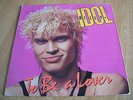 billy idol  autographed / signed promo 12 