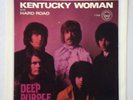 DEEP PURPLE Kentucky Woman w PICTURE SLEEVE 1968 TETRAGRAMMATON 45 Hard Road