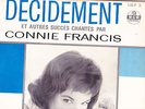 lp-CONNIE FRANCIS-DECIDEMENT-RARE CANADA MGM RECORDS  60,S