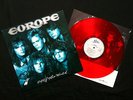 Europe - Out Of This World LP UK 1988 EX+/EX+  Red Vinyl     Hard rock