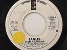 Eagles ?– Hotel California 45 - Asylum E-45386 - WHITE LABEL PROMO - RARE