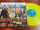 BEATLES SARGENT PEPPERS RARE SPANISH YELLOW VINYL LP