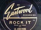 LIL ARMSTRONG - ‘ROCK IT’ ON RARE ‘EASTWOOD’ 78