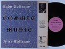 JOHN COLTRANE & ALICE COLTRANE Cosmic Music COLTRANE LP VG++