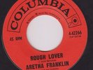 Aretha Franklin-Rough Lover/I Surrender Dear-Rare Northern Soul 45-VG+ HEAR