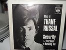 THANE RUSSAL*SECURITY*  PICTURE SLEEVE*MOD DANCER