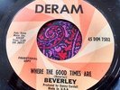 Rare Freakbeat Mod 45 Beverley (Martyn) Where The Good Times Jimmy Page HEAR