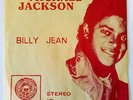 MICHAEL JACKSON Billie Jean single 45 Mispelled  Southamerica PS