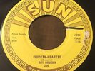 Sun 284 45 ROY ORBISON Chicken Hearted/I Like You 45 Memphis rockabilly NM