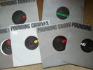 Techno Platten Set 6x Pounding Grooves, Kult