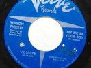 WILSON PICKETT Let Me Be Your Boy/My Heart Belongs To You 1966 VERVE VK-10378 45