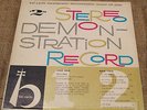 VTG 1950s Bel Canto Label STEREO Demonstration LP ATOMIC BOMB Rainbow Wax Vinyl