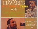 TEDDY EDWARDS: It’s About Time PACIFIC JAZZ vinyl lp SUPER RARE VG++