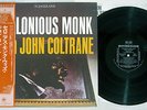 THELONIOUS MONK WITH JOHN COLTRANE SAME RIVERSIDE SMJ-6149 JAPAN MONO OBI  LP