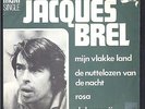 JACQUES BREL Rare 45T EP BARCLAY 192.401  PRESSAGE HOLLANDE / EN FLAMAND