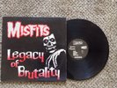MISFITS - LEGACY OF BRUTALITY ORIGINAL RARE VINYL PLAN 9 RECORDS