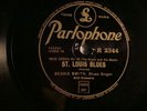 78 UK PARLOPHONE 2344-BESSIE SMITH/LOUIS ARMSTRONG-ST LOUIS BLUE/COLD IN HAND-E+