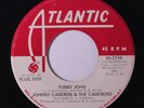 JOHNNY CAMERON & CAMERONS: Funky John / I Love You (yes I Do) 45 (dj) rare Funk