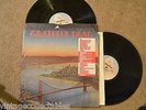 GRATEFUL DEAD Gold Promo Stamp w/sticker RECORD LP VG+