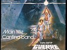 JOHN WILLIAMS DISCO 45 GIRI OST GUERRE STELLARI MAIN TITLE - STAR WARS