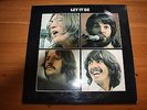 THE BEATLES - LET IT BE - UK ISSUE - RED APPLE LOGO - -3U/-2U - VERY GOOD