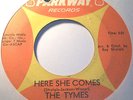 NORTHERN SOUL  45  -  The Tymes - Here She Comes     *LISTEN*
