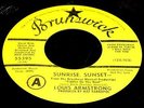 R&B POPCORN NORTHERN SOUL - LOUIS ARMSTRONG - SUNRISE SUNSET - PROMO MINT