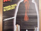 AC/DC 1978 ORIGINAL GERMAN TOUR CONCERT POSTER KONZERT PLAKAT RARE BON SCOTT