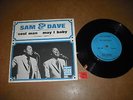 SAM & DAVE - SOUL MAN - MAY I BABY - 45 PS - RARE FRENCH PROMO - LISTEN - SOUL