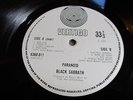 Black Sabbath LP Paranoid UK small Vertigo Swirl Press Laminated cover PLAYS TOP