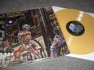 IRON MAIDEN -SOMEWHERE IN TIME- VERY HARD TO FIND ORIGINAL GREECE PRESS YELLOW
