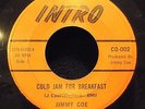 INDIANAPOLIS - R&B - FUNK - JIMMY COE - COLD JAM FOR BREAKFAST - RARE