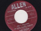 VOCAL GROUP 45 RPM -  THE 5 WILLOWS on ALLEN  RECORDS