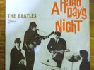 JAPAN ODEON RED WAX   The Beatles / A Hard Day's NIGHT   Free Shipping