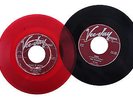 The Spaniels Set of 2 Records 45's - one is RARE Red Vinyl