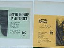 DAVID BOWIE In America / In Person 2 LP Set 1970's TMOQ Pressings CHEAP PRICE