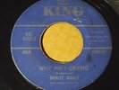 SHIRLEY WAHLS why am i crying KING 6083 rare northern soul R&B plays vg+ LISTEN