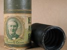 1909 Edison Gold Moulded Amberol 4 Min Cylinder Record #142 by Cal Stewart et al