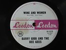 Barry Gibb & Bee Gees Wine & Women/Follow the wind OZ Leedon 45  Pop