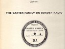 LP The Carter Family The Carter Family On Border Radio John Edwards Memorial