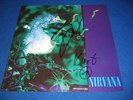 NIRVANA - ORIGINAL SIGNED - LP Booklet