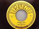 GENE SIMMONS DRINKIN' WINE VG+ ORIGINAL RARE ROCKABILLY 45 SUN #299