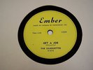 THE SILHOUETTES 78rpm Canada Only 
