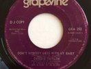 DEBBIE TAYLOR northern soul 45 Don't Nobody Mess With My Baby   GWP Grapevine