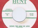 Quin-Tones 45 Down The Aisle Of Love 1958 Doo-Wop NM Billboard # 18 USA Hunt 321