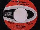 JUDY CLAY: You Busted My Mind / Your Kind Of Lovin' 45 (co) rare Soul